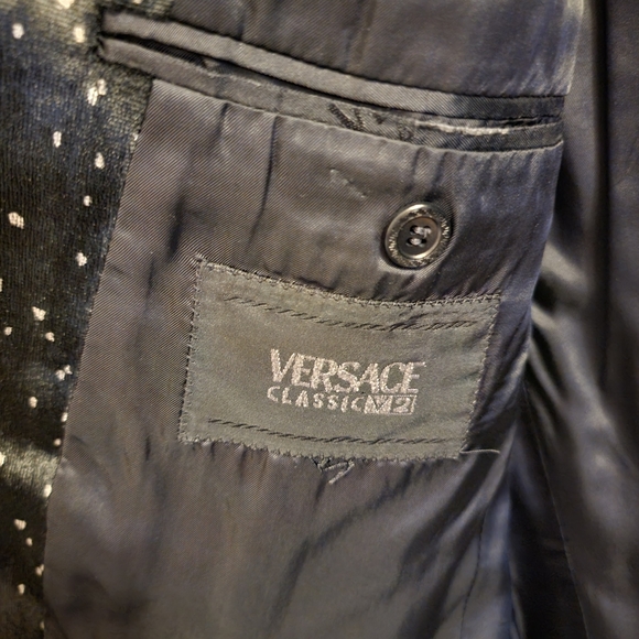 Versace Mens Classic V2 Vintage black Dinner Jacket Size Large. 40 Regular - Picture 6 of 6
